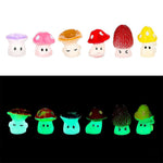 HASTHIP Miniature Garden Figurines for Moss Landscape with 6pcs 1.2x2cm Resin Mushrooms | DIY Decor