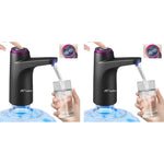 HASTHIP Automatic Water Dispenser Pump for 5 Gallon Bottles with Dual Switch Buttons | USB Rechargeable 2 PCS