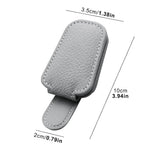HASTHIP® Soportes para gafas de sol en la visera del coche