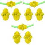 HASTHIP Garden Hose Connectors for 3/4 inch to 1/2 inch Adapter Pipes with Corrosion‑Resistant Plastic | Pack of 2 3PCS