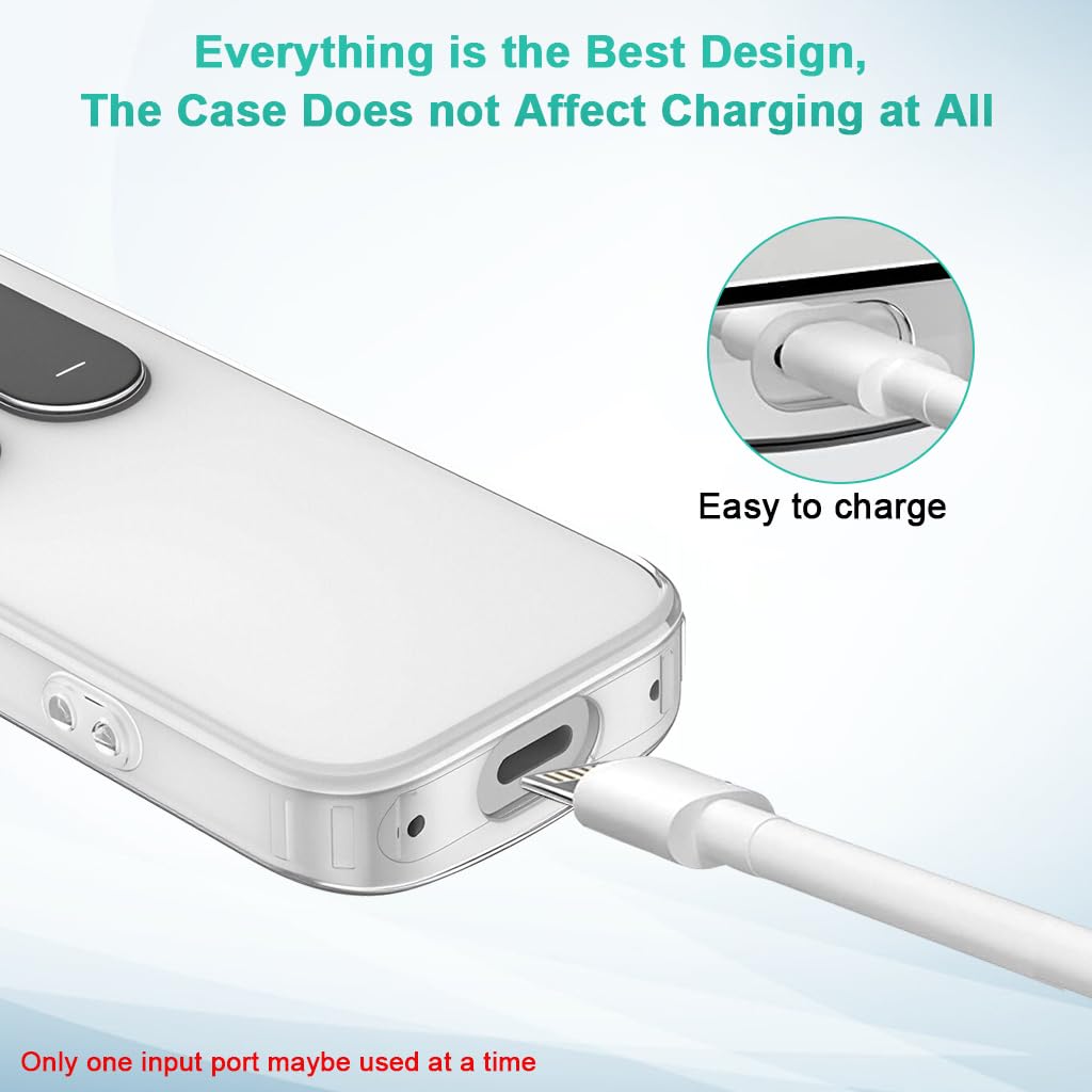HASTHIP® Funda de Silicona para Mando Apple TV 4K 2ª/3ª Generación, Cubierta Protectora Antigolpes Ligera con Agarre Antideslizante y Correa para Siri Remote
