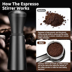HASTHIP® Espresso Coffee Stirrer Pin Tamper