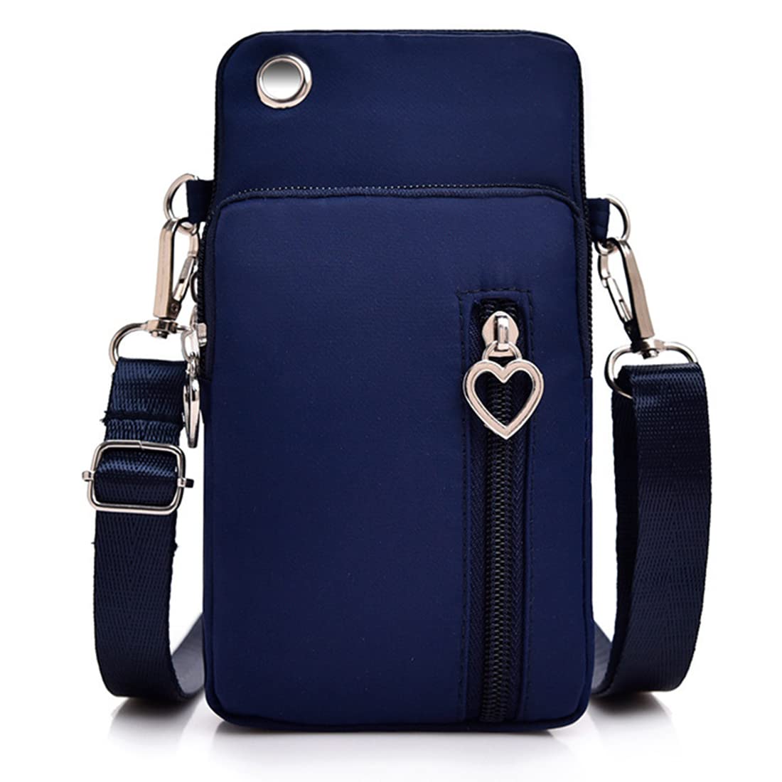 HASTHIP® Bolso Cruzado Pequeño Impermeable para Mujer,Mini Bandolera con Ranuras para Tarjetas,Bolsa de Teléfono Celular de Gran Capacidad Viaje y Uso Diario