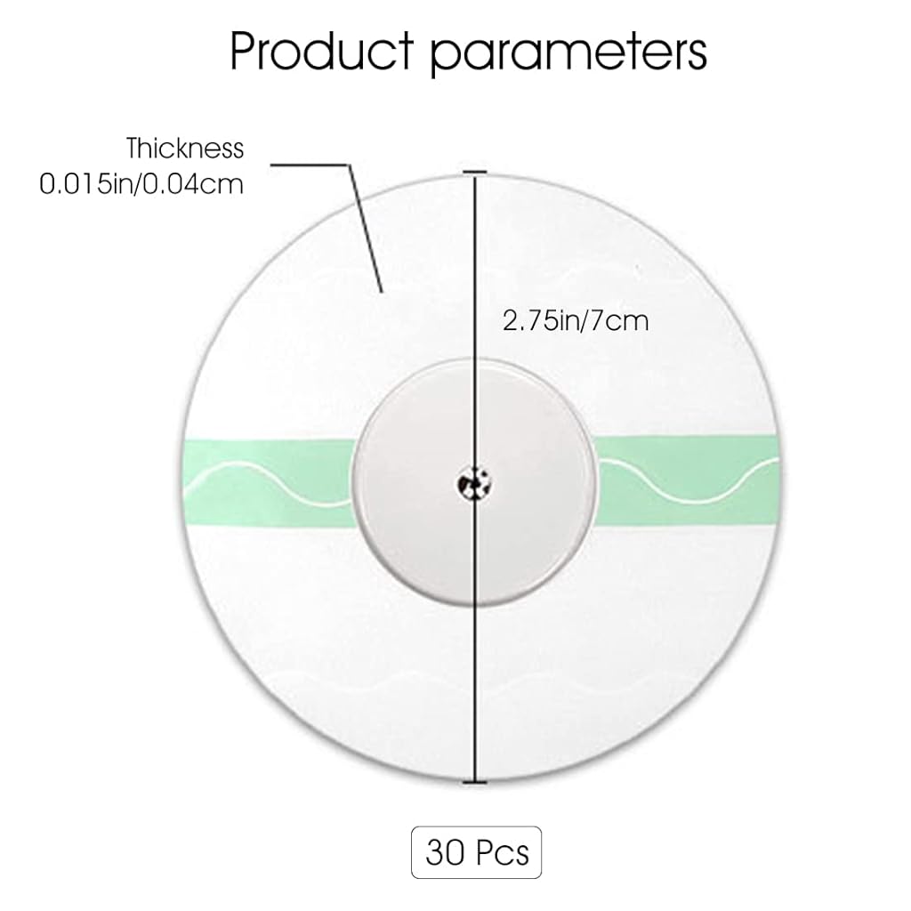 HASTHIP® 30 Piezas Parche Adhesivo Sensor Freestyle Libre Transparente, Impermeable y Transpirable, Adhesivo Hipoalergénico para Sensor de Glucosa, Protección Segura y Duradera para Piel