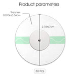 HASTHIP® 30 Piezas Parche Adhesivo Sensor Freestyle Libre Transparente, Impermeable y Transpirable, Adhesivo Hipoalergénico para Sensor de Glucosa, Protección Segura y Duradera para Piel
