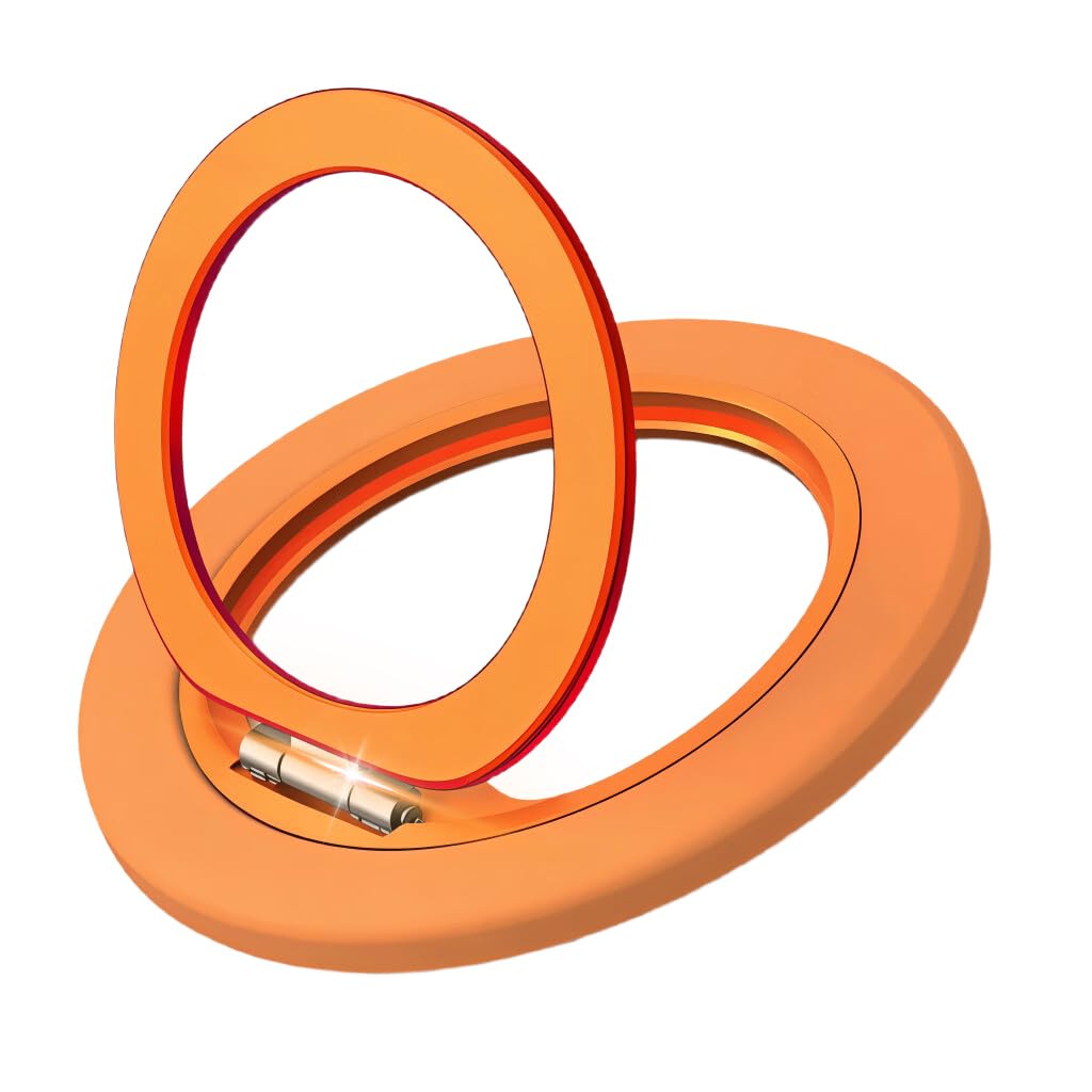 HASTHIP® Anillo Magnético para Móvil MagSafe,Soporte y Agarre Giratorio 360°,Phone Ring Holder para iPhone 17 16 15 14 13 Serie,Compatible con Samsung Huawei Xiaomi Desmontable Carga
