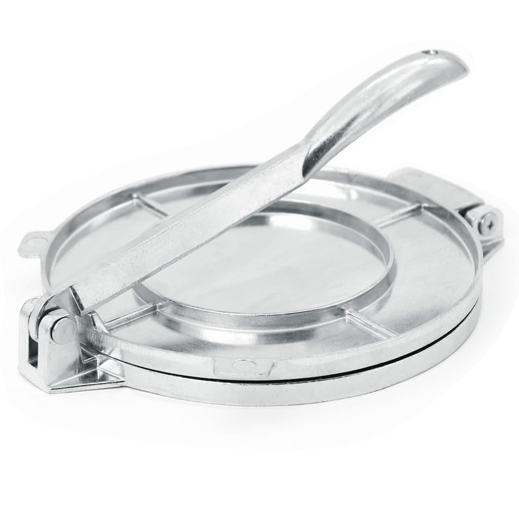 HASTHIP Paratha Press Maker 6.3 in for Roti and Puri with Aluminum Alloy Body | Round Dough Press