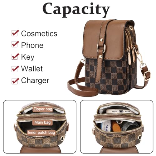 HASTHIP® Bolso bandolera para mujer