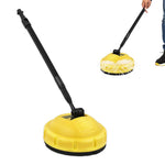 HASTHIP Pressure Washer Floor Brush for Kärcher K1 K7 with 360° Rotating Head & Dual Water Nozzles