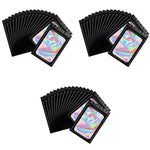 HASTHIP Smell Proof Mylar Bags for Food Storage featuring Resealable Zip & 300PCS 7.5×12cm | Holographic Rainbow Design