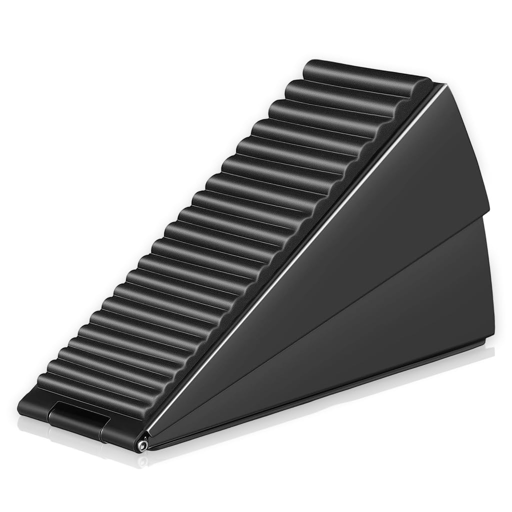 HASTHIP Door Stop for Standard Doors up to 3 in featuring Spring Loaded Design and Stainless Steel Base