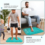 HASTHIP® Portable Foot Massage Pad for Plantar Fasciitis Relief, Reflexology Pressure Point Mat, Stress and Pain Relief, Acupressure Foot Massager for Home, Office, Travel