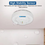 HASTHIP Carbon Monoxide Detector with LCD Display and 85dB Alarm | Advanced Sensor