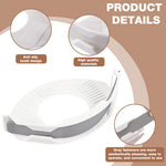 HASTHIP Fitted Sheet Fasteners Set for Bed Corners with Curved Strip Clamp | Pack of 4