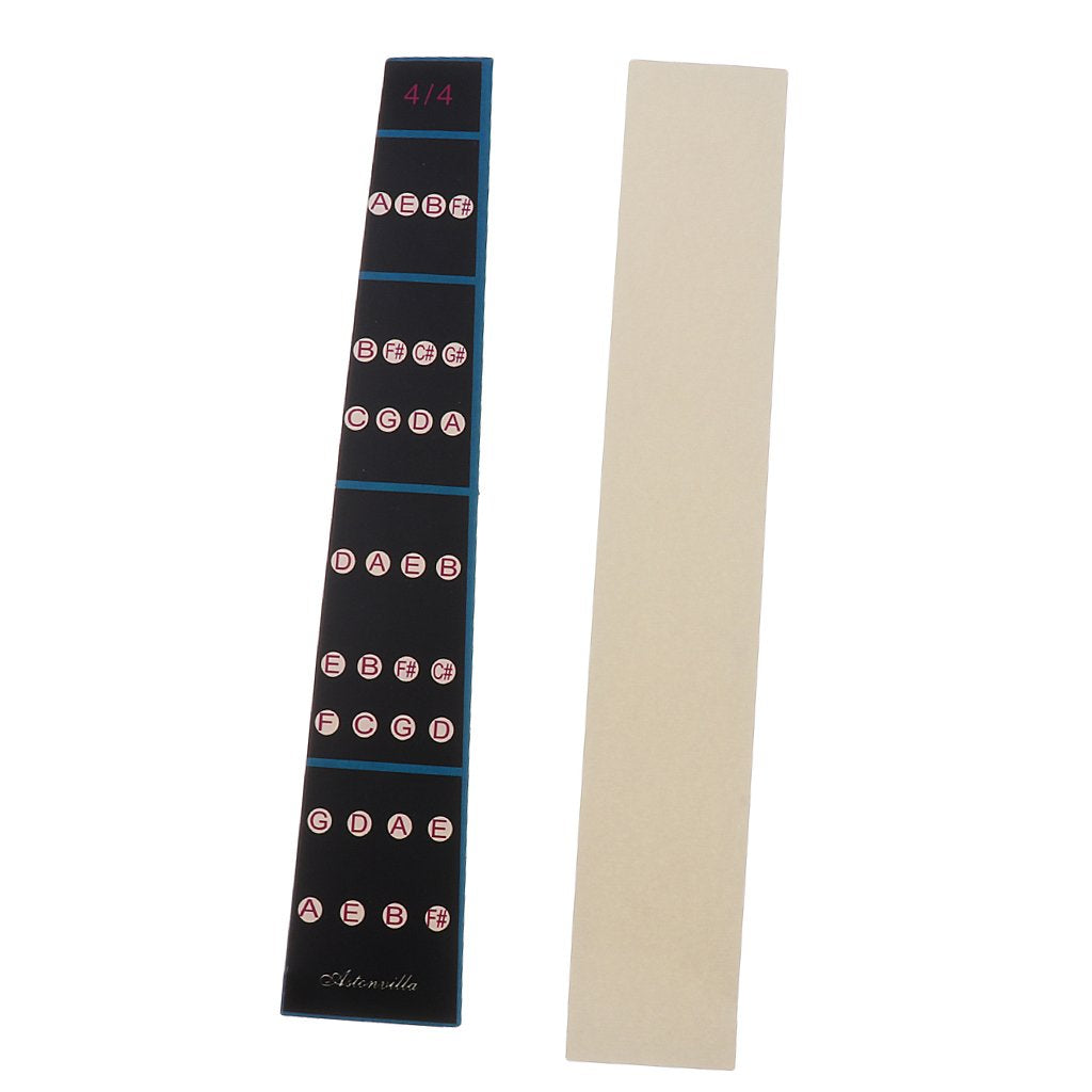 Imported 1 Violin Fiddle Fingerboard Intonation Chart Stickers Fingering Labe.