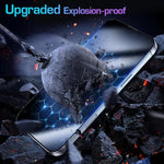 HASTHIP® 2pcs HD Privacy Screen Protector for i Phone 16 Pro Max 6.9'' HD Tempered Glass Screen Protector with Installation Assistant Anti-glare Screen Protector for i Phone 16 Pro Max