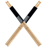 HASTHIP 7A Drum Sticks Set for Jazz and Acoustic Play featuring Oval Wood Tip | 2 Pairs 15.5 in Maple