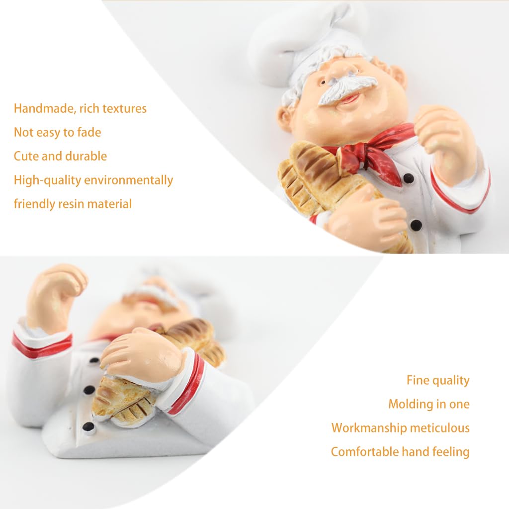 HASTHIP Decorative Power Plug Holder for Kitchen Use with 2 Ceramic Hooks | Wall Organizer