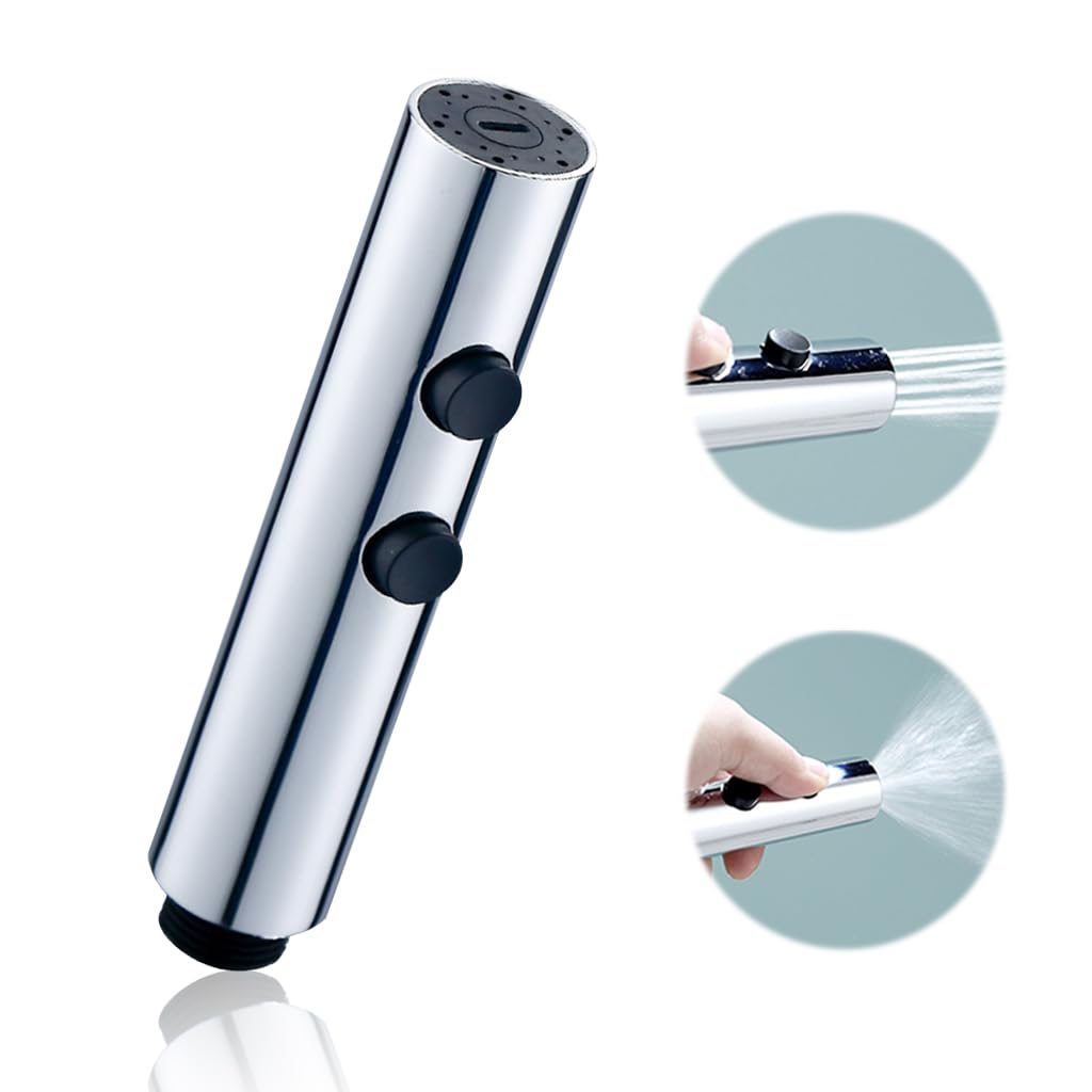 HASTHIP Handheld ABS Sprayer for Toilet Bidet and Kitchen Sink featuring Dual Mode 5.9 in Design