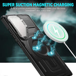HASTHIP® Samsung Galaxy S24 Ultra Case with Stand