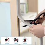 HASTHIP Window Gap Sealing Tape for Noise Reduction and Dust Proofing 3x200cm | Self Adhesive Foam Strip