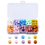 HASTHIP Sealing Wax Beads Set for Invitations and Crafts with 200 Pieces in 10 Colors | Organized 10 Grid Box