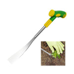 HASTHIP Gardening Weeder Tool for Weeding and Digging with Narrow Spade Head | Stainless Steel T Handle