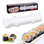 HASTHIP® DIY Sushi Rice Roll Maker Push-out Rice Roll Maker Perfect Sushi Roll for Sushi Nori Sheet Stuffed Rice Roll Mold Food Grade Non-stick Rice Roll Mold for Homemade Sushi, 29x7cm