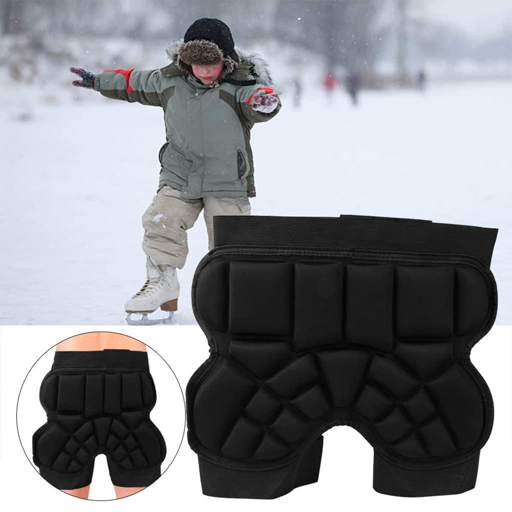 HASTHIP® Brand Protector de Cadera para Patinaje con Almohadilla de glúteos para niños y Adultos