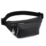 HASTHIP® Riñonera Impermeable Hombre Mujer, Bandolera Cruzada Grande con Correa Ajustable, Bolsa de Pecho y Cintura Multifuncional para Correr, Senderismo, Ciclismo, Viaje y Actividades al