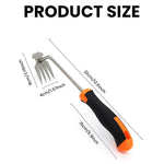 HASTHIP Weeding Artifact Uprooting Tool for Gardening with Stainless Steel Construction 2PCS