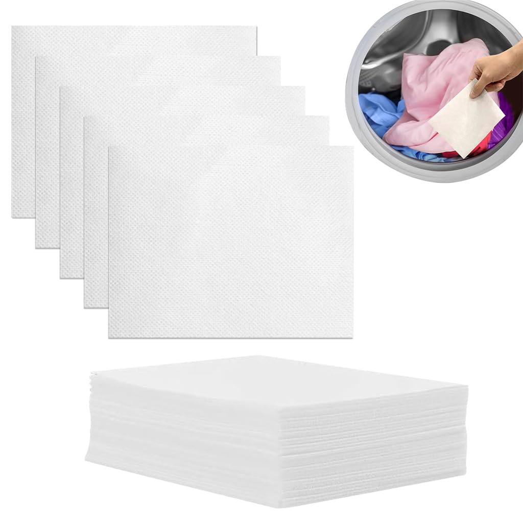 HASTHIP Laundry Detergent Sheets 100pcs for Travel and Home with Low Foam Technology | Eco Friendly and Hypoallergenic Formula