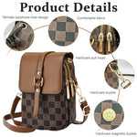 HASTHIP® Bolso bandolera para mujer