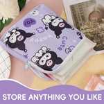 HASTHIP® 2Pcs Small Pouches for Women Girls, Sanitary Pads Travel Pouch