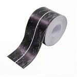 HASTHIP Waterproof PVC Trim Tape for Kitchen and Bathroom 3.2 Meter | Self-Adhesive Black Marble Edge