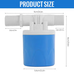 HASTHIP Automatic Water Level Control Float Valve for Tanks and Aquariums featuring 1/2 Inch Side Inlet | 3 PCS Set