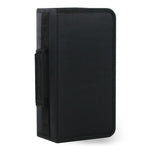 HASTHIP® Estuche de Almacenamiento de DVD y CD 128 Capacidad,Funda Organizadora Discos para Coche,Hogar y Oficina Cartera Protectora Portátil Duradera para CDs DVDs