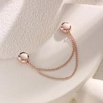 HASTHIP Magnetic Clothing Clips for Pinless Brooch Styling with Strong Metal Magnets | 4pcs Set