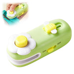 HASTHIP Mini Bag Sealer for Food Storage with Heat Sealing and Built In Cutter | USB Rechargeable