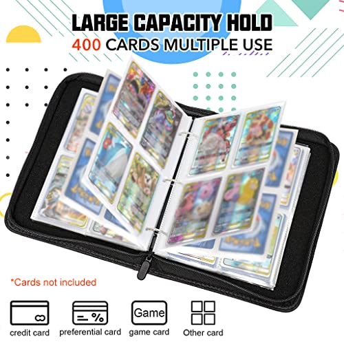HASTHIP® BrandName Pokemon Card Binder 400 Capacity– Hasthip