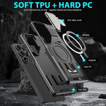 HASTHIP® Samsung Galaxy S24 Ultra Case with Stand