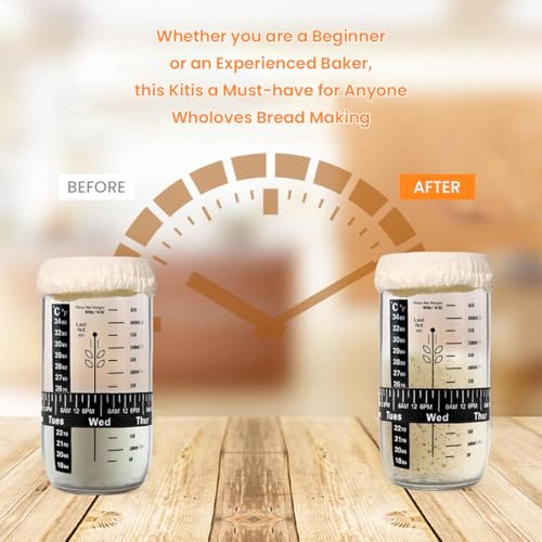 HASTHIP® 730ml Sourdough Starter Kit