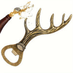 HASTHIP® Llavero abrebotellas - Abridor de cerveza de asta