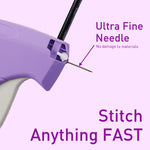 HASTHIP® Quick Clothing Fixer, Tag Gun, Clothing Stitch Gun 2024 Quick Clothing Fixer Stitch Gun for Clothes Quick Tailoring Sewing Gun (6 Needles, 1000 Glue Needles)
