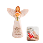 HASTHIP Retirement Gift for Woman with 3.54 in Acrylic Ornament featuring Hanging Hole | Angel Figurine and Gift Box for Coworker or Teacher
