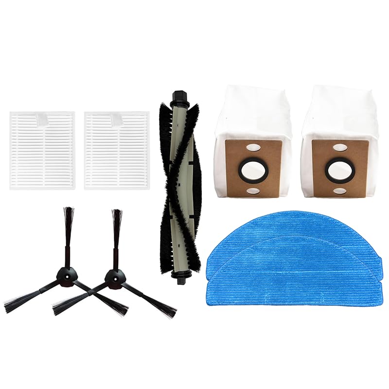 HASTHIP® Replacement Parts Compatible with iLife A30 A30 Pro Robot Vacuum Cleaner, High-Quality Multicolor Accessories Kit for Efficient Cleaning Performance
