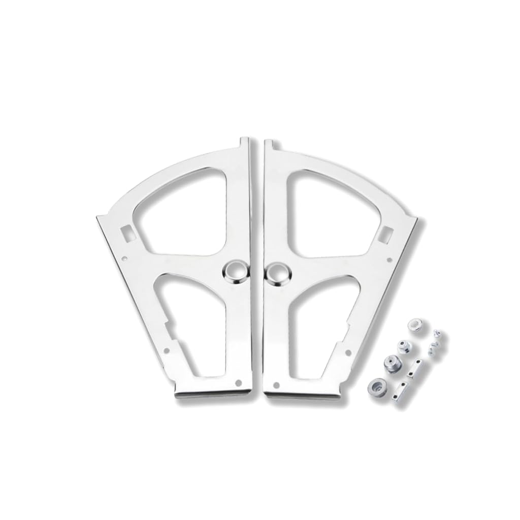 HASTHIP® 1 Layers Shoes Drawer Cabinet Hinges 1 Pair, Stainless Steel Shoe Cabinet Replacement Fittings for Kitchen Living Room