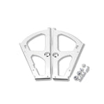 HASTHIP® 1 Layers Shoes Drawer Cabinet Hinges 1 Pair, Stainless Steel Shoe Cabinet Replacement Fittings for Kitchen Living Room