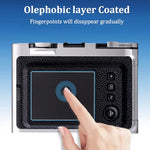 HASTHIP® Protector de Pantalla y Lente para Fujifilm Instax Mini EVO, Vidrio Templado 9H Antiarañazos, Ultra Delgado HD, Anti-reflejos, Instalación sin Burbujas, 4 Pack