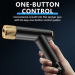 HASTHIP Water Spray Gun for Car Washing and Gardening with 65cm Length & 4 Modes | Metal Nozzle